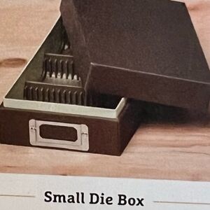 Stampin' Up! Small Die Box Holds 57 Small Clearlits & Embosslits Dies